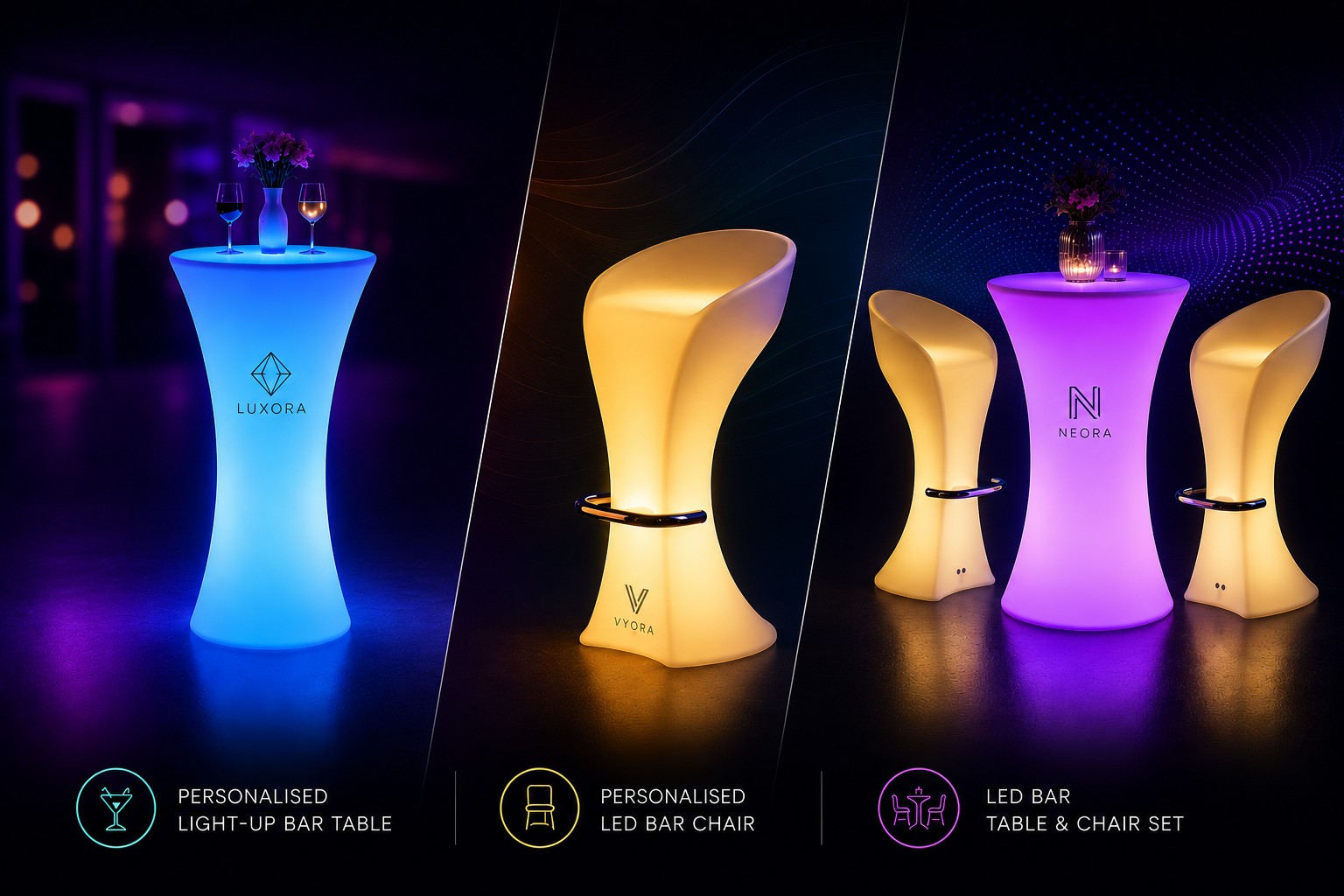 LED Bar Furniture That Changes How Your Venue Feels, Not Just How It Looks
