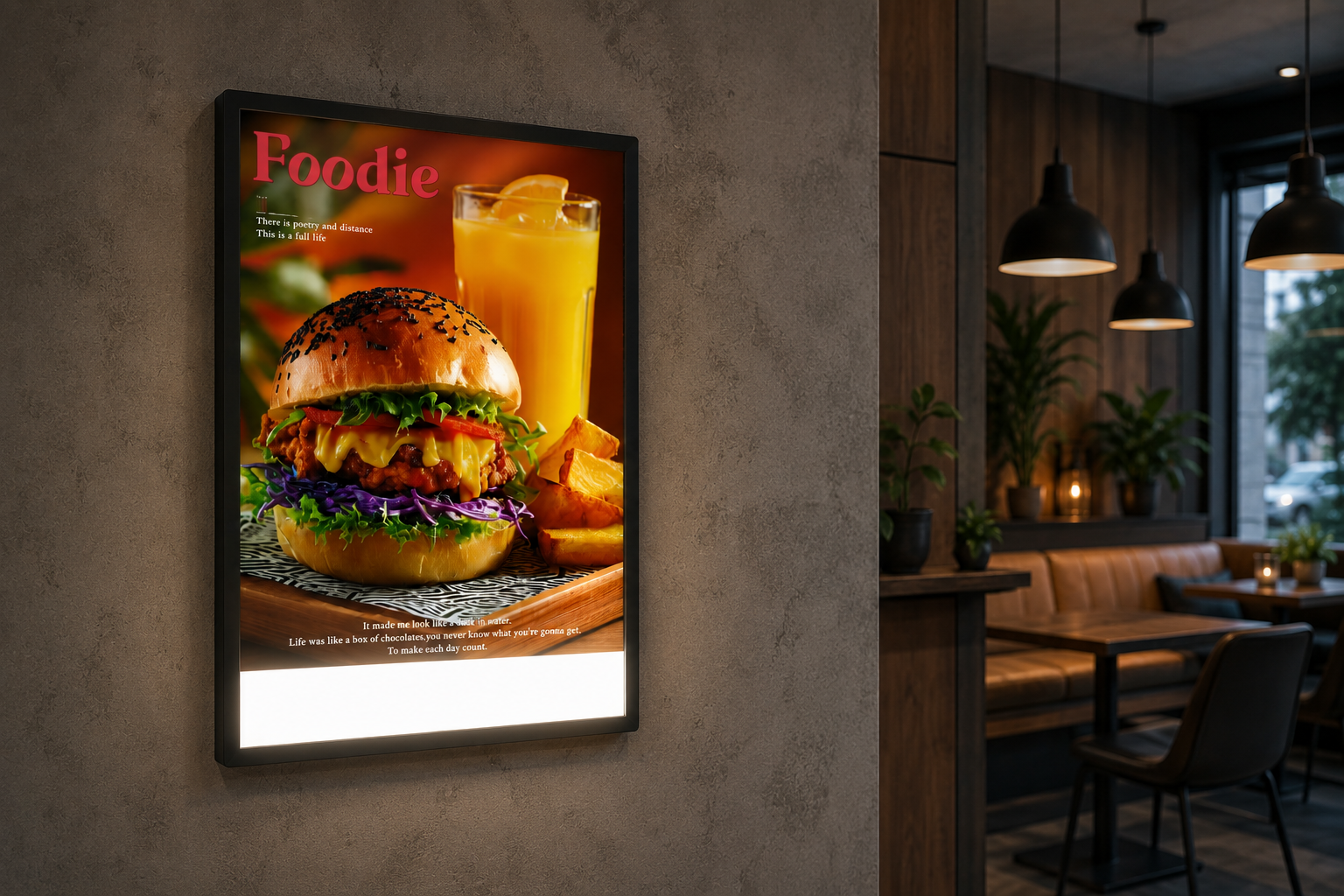 The Ultra Slim LED Advertising Board, and Where It Actually Earns Its Keep