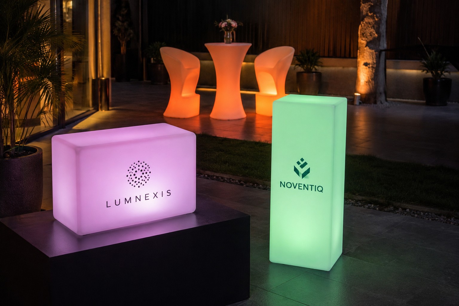 The LED Bench Light Box: Seating That Doubles as a Billboard