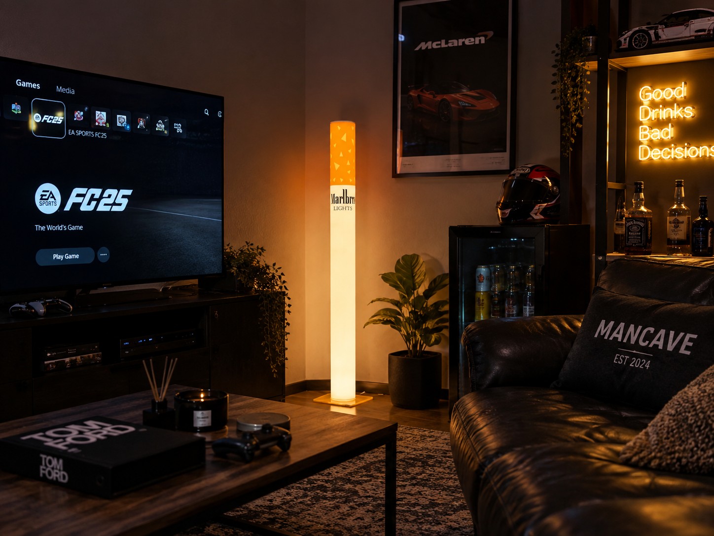 Man Cave Lighting Ideas People Actually Notice