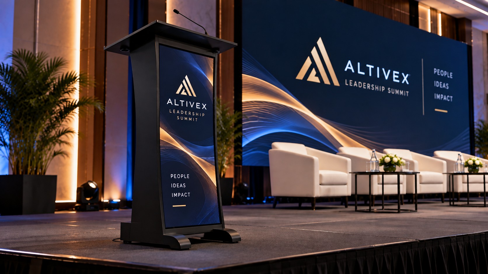 LED Lectern: The Digital Podium That Brands Itself
