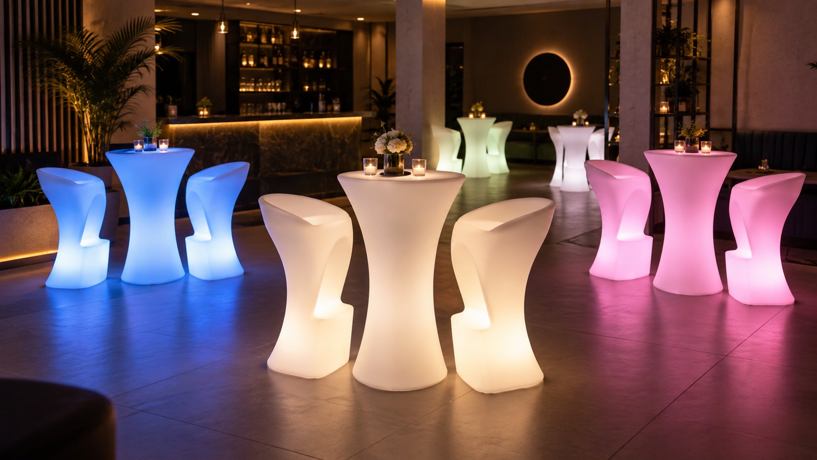 LED Furniture and Light Up Tables That Sell